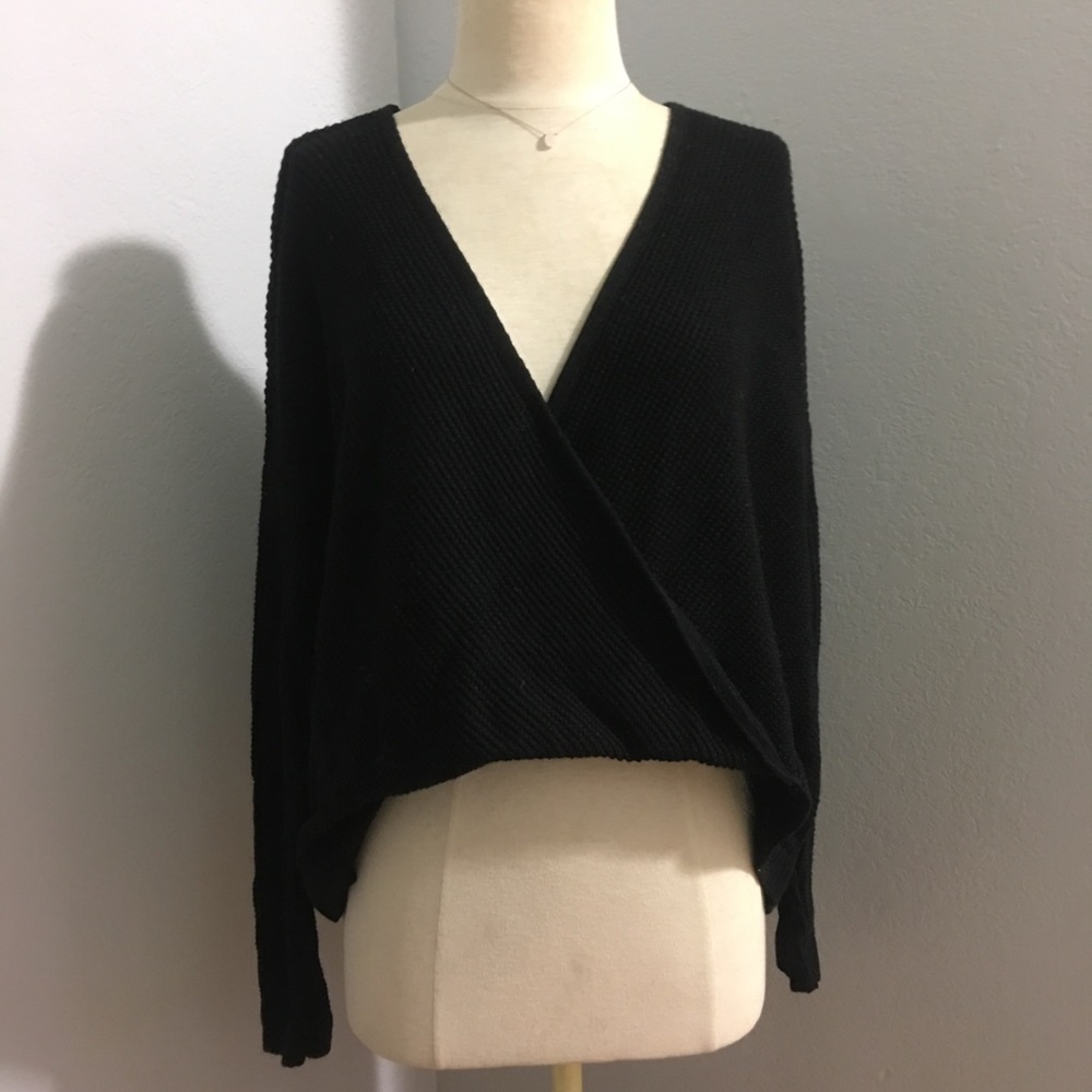 Express black sweater